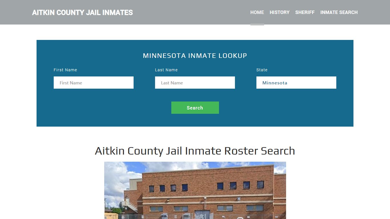 Aitkin County Jail Inmate Roster Lookup, Aitkin, MN